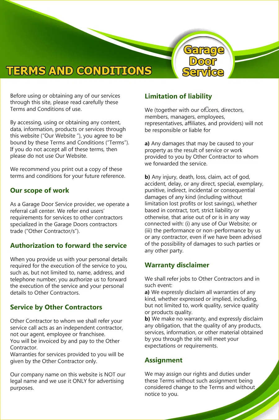 Master Garage Door Service Houston, TX 713-581-2467